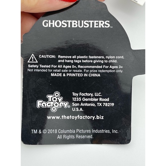 Ghostbusters Stay Puft Marshmallow Man Plush Stuffed Toy Factory Collectible NWT - Picture 4 of 7